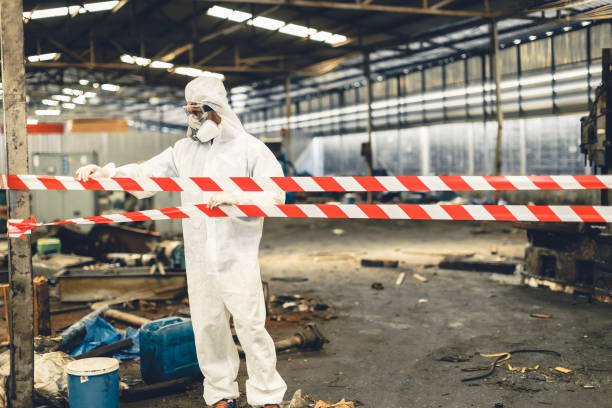 Professional Hoarding Cleanup technician working in Watertown, WI